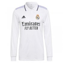 22-23 Real Madrid Home Long Sleeve Jersey