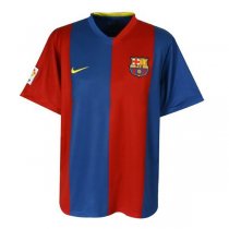 2006-2007 Barcelona Home Soccer Jersey Shirt