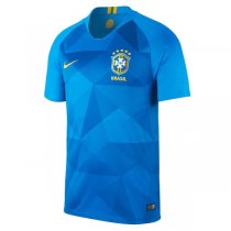 2018 Brazil Away Blue World Cup Soccer jersey