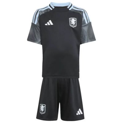 25-26 Aston Villa Away Jersey Kids Kit