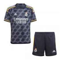 23-24 Real Madrid Away Jersey Kids Kit