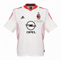 2002-2003 AC Away Champion League Final Jersey