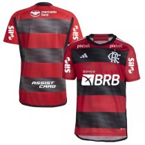 23-24 Flamengo Home Soccer Football Jersey Full Sponsor