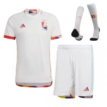 2022 Belgium Away World Cup Jersey Men Full Kit