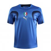 2006 Italy Home Blue Retro Soccer Jersey Shirt