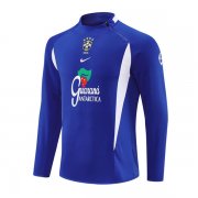 2002 Brazil Training Top Blue
