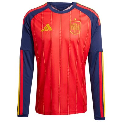 2026 Spain Home Long Sleeve World Cup Jersey