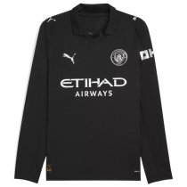 25-26 Manchester City Away Long Sleeve Jersey