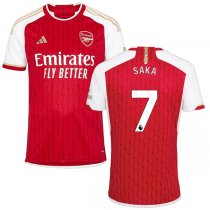 23-24 Arsenal Home Jersey SAKA 7 EPL Print