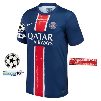 24-25 PSG Home UCL Final Jersey