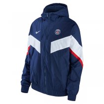 22-23 PSG Strike Anthem Full-Zip Hoodie Jacket Navy