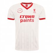 1985-1986 Liverpool Third White Retro Jersey