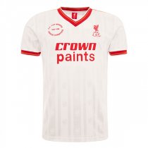 1985-1986 Liverpool Third White Retro Jersey