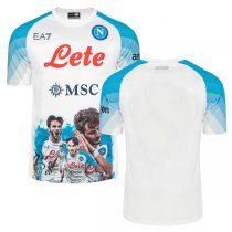 22-23 Napoli Kvaratskhelia Face Game Jersey