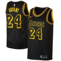 Los Angeles Lakers Black Mamba City Kobe Bryant 24 Swingman Jersey