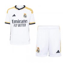 23-24 Real Madrid Home Kids Kit