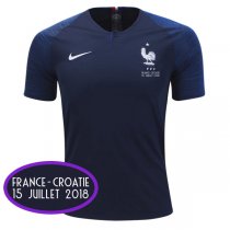 2018 France Home World Cup Final Jersey (Fans Version)