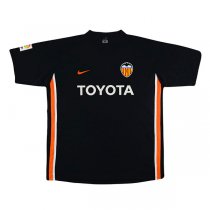 2006-2007 Valencia Away Retro Black Jersey