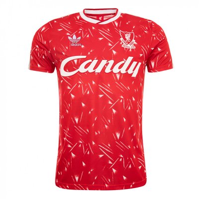 1989-1991 Liverpool Home Candy Retro Jersey