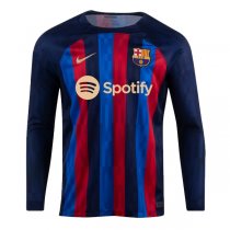 22-23 Barcelona Home Long Sleeve Jersey