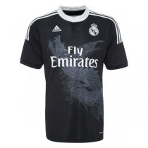 14-15 Real Madrid Third Black Dragon Retro Jersey