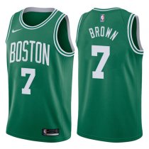 2017-2018 Boston Celtics Jaylen Brown Icon Green Jersey