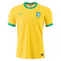 2020 Brazil Home Authentic Yellow Jersey (Player Version)