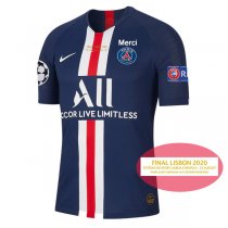 19-20 PSG Home Champion League Final Jersey Authentic( Player Version)