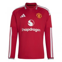 26-27 Manchester United Home Long Sleeve Jersey 26-27 Manchester United Home Long Sleeve Jersey