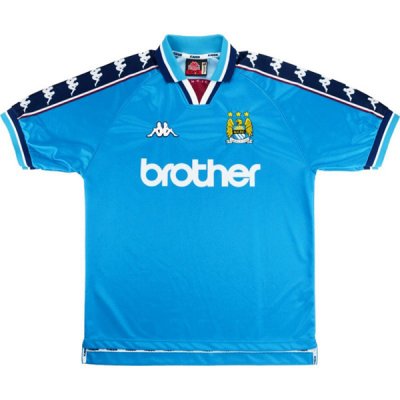 1997-1999 Manchester City Home Retro Jersey