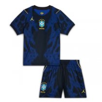 2026 Brazil Away World Cup Jersey Kids Kit